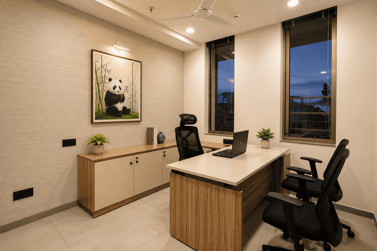 Modern coworking office
